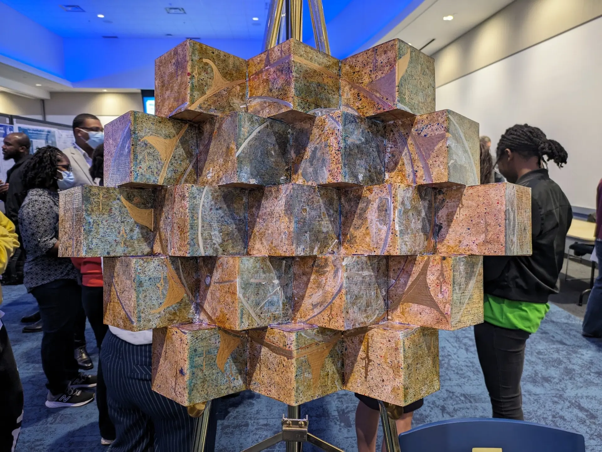 (Dis)Unified Perspective on display at the 2024 Georgia State University Undergraduate Research Conference
