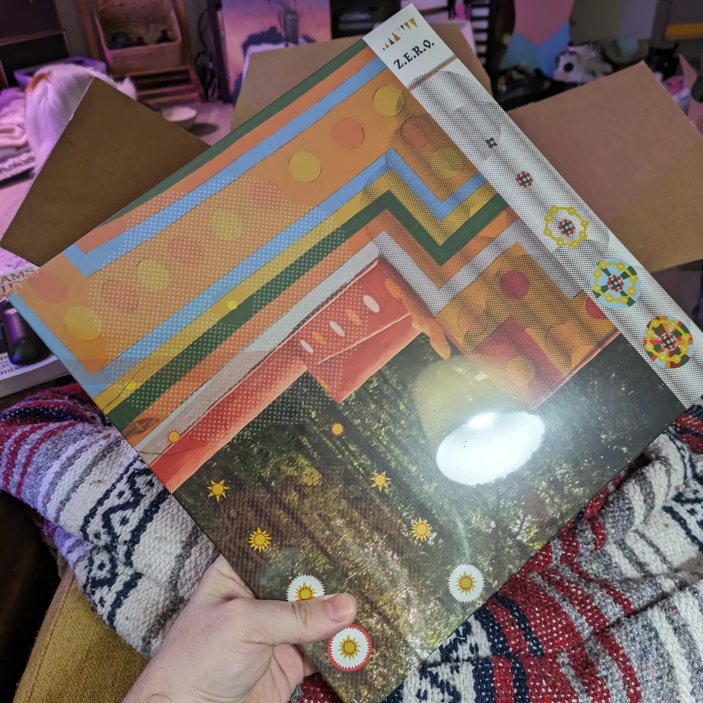 The physical vinyl record of pasaZ.E.R.O.quan.