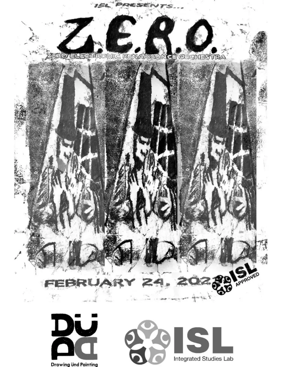 The flyer for Z.E.R.O.